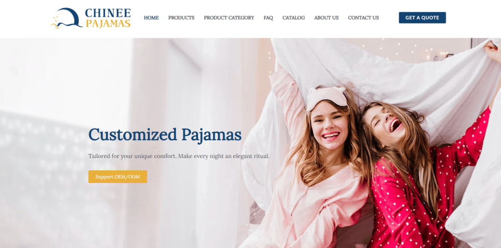 Chinae Pajama manufacturers
