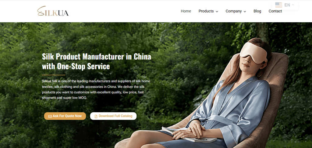 Silkua Silk pajama manufacturers