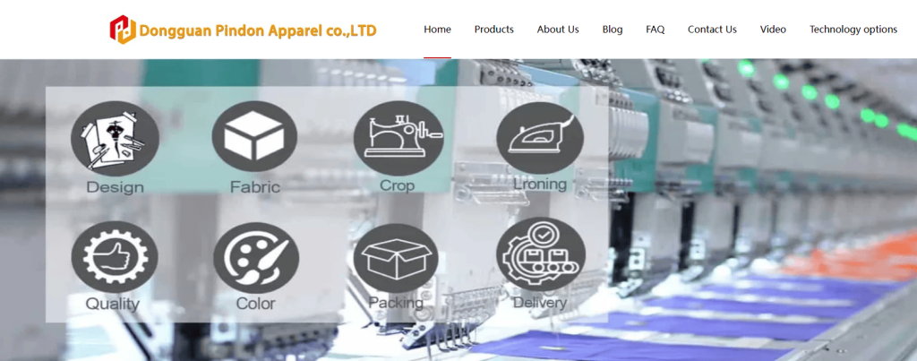 pindonapparel clothing manufacturer