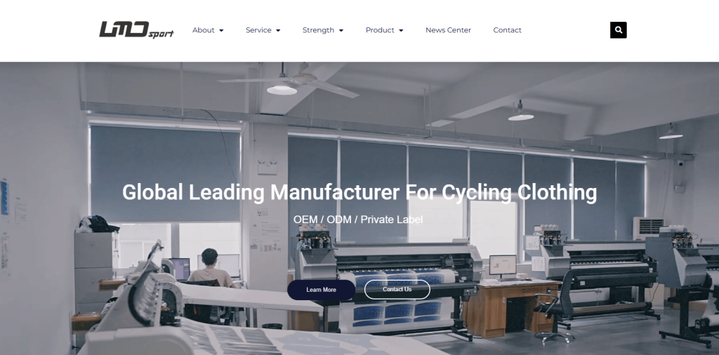 lmdsport clothing manufacturer