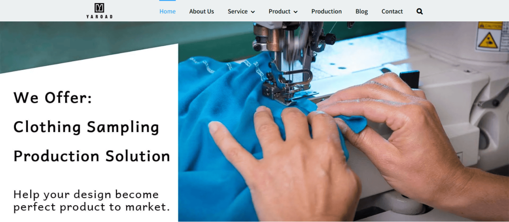 Yaroad clothing manufacturer