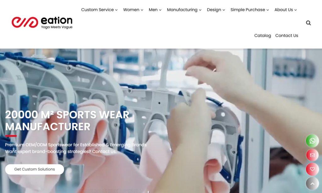 Eationwear loungewear manufacturer