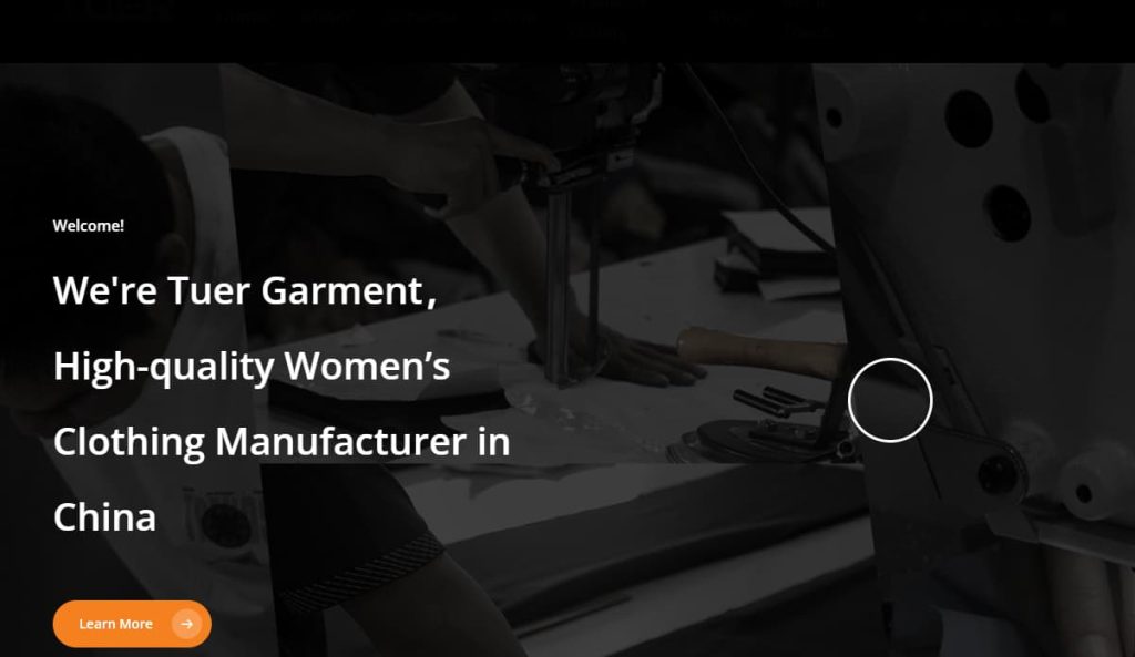 Guangzhou Tuer Garment loungewear manufacturer