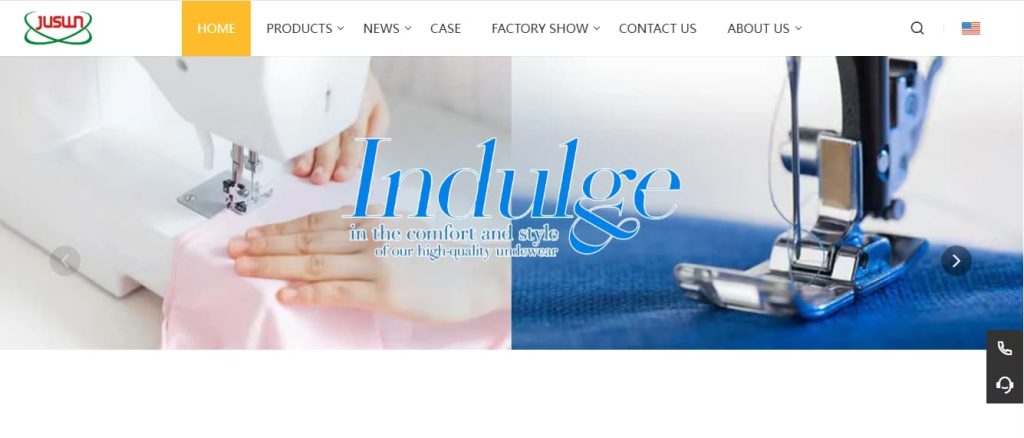 Justwin loungewear manufacturer