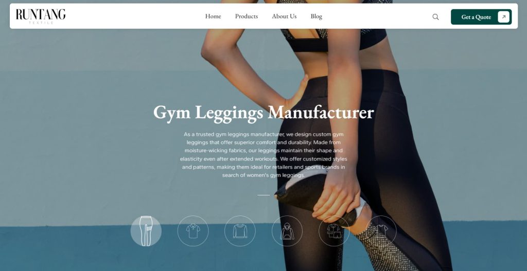 Runtang leggings manufacturer