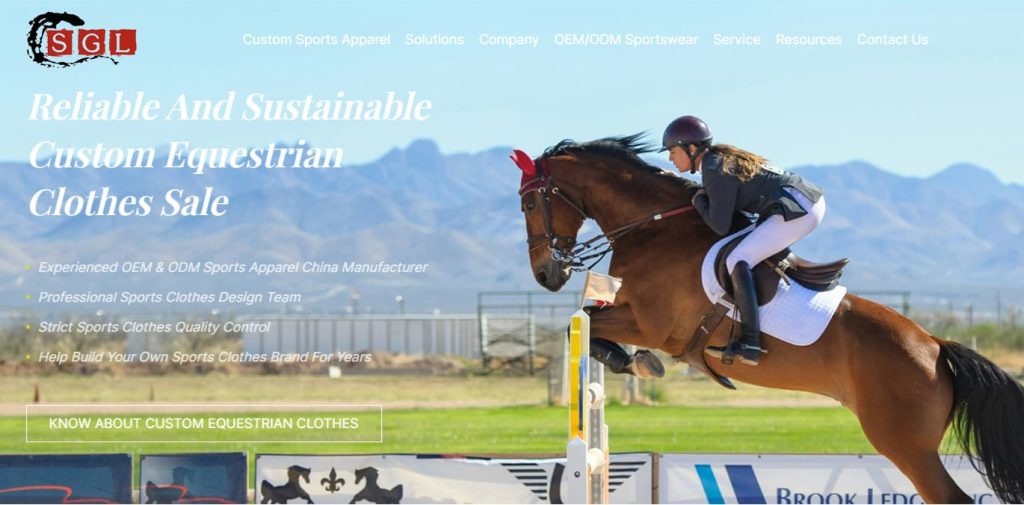 SGL Sports leggings manufacturer