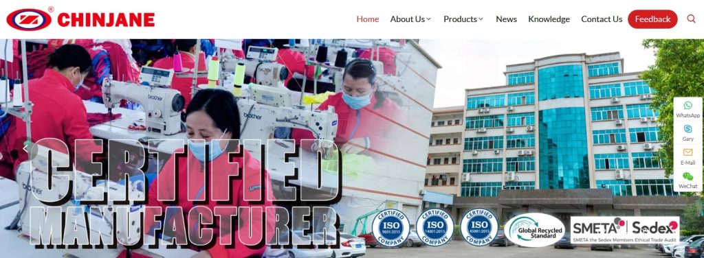 Zhongjian Sports And Leisure Clothing Co., Ltd. hoodies manufacturer
