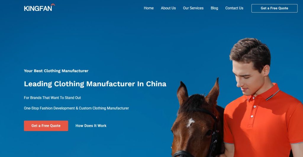 Kingfan t-shirt manufacturers