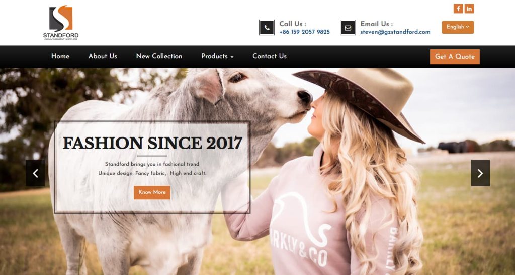 Standford t-shirt manufacturers