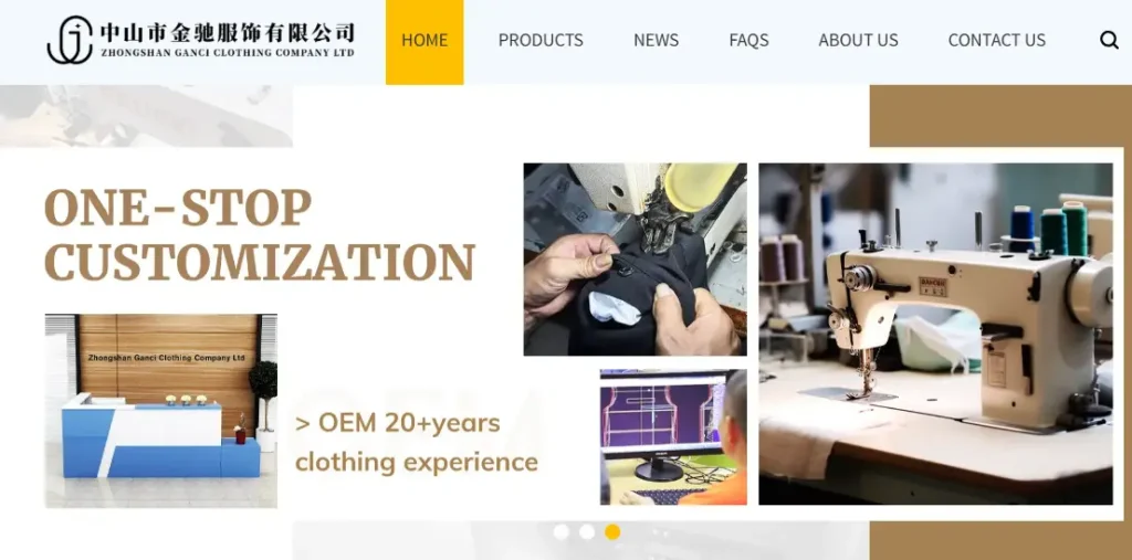 ganci polo shirt manufacturer